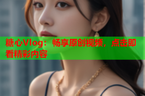 糖心Vlog：畅享原创视频，点击即看精彩内容