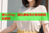 糖心Vlog：轻松录制与分享你的精彩瞬间