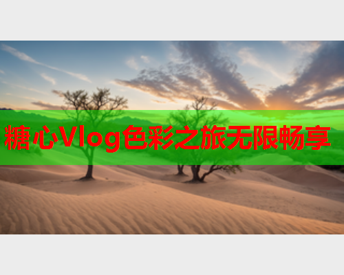 糖心Vlog色彩之旅无限畅享  第1张