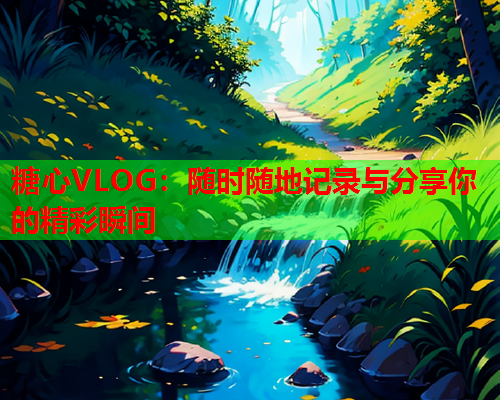 糖心VLOG：随时随地记录与分享你的精彩瞬间  第1张
